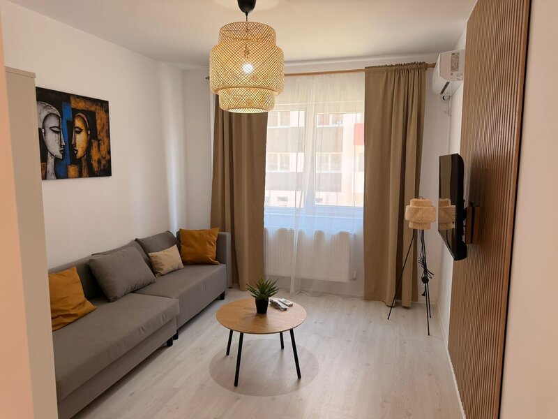 Militari Residence- Ilie Petre, garsoniera decomandata,1/7, tot nou, (ANAF)