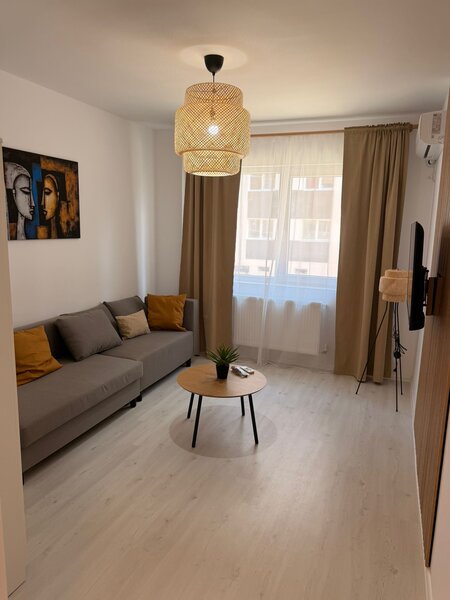 Militari Residence- Ilie Petre, garsoniera decomandata,1/7, tot nou, (ANAF)